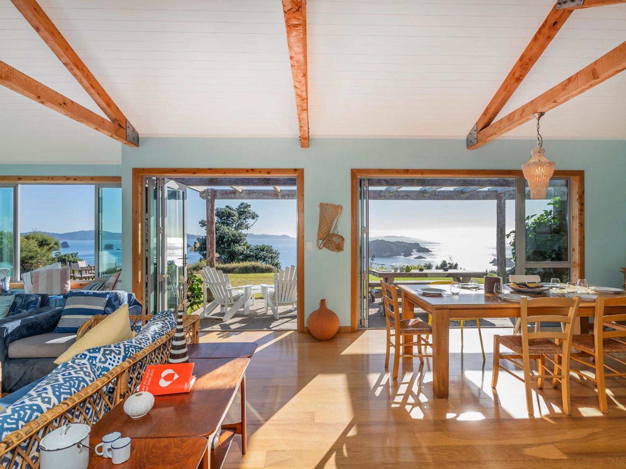The Grandstand - Hahei Holiday Home Exterior foto